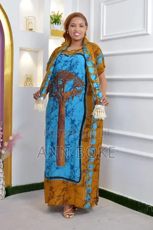 African Print Dera 
Cotton Dera + Scalf 
Free Size