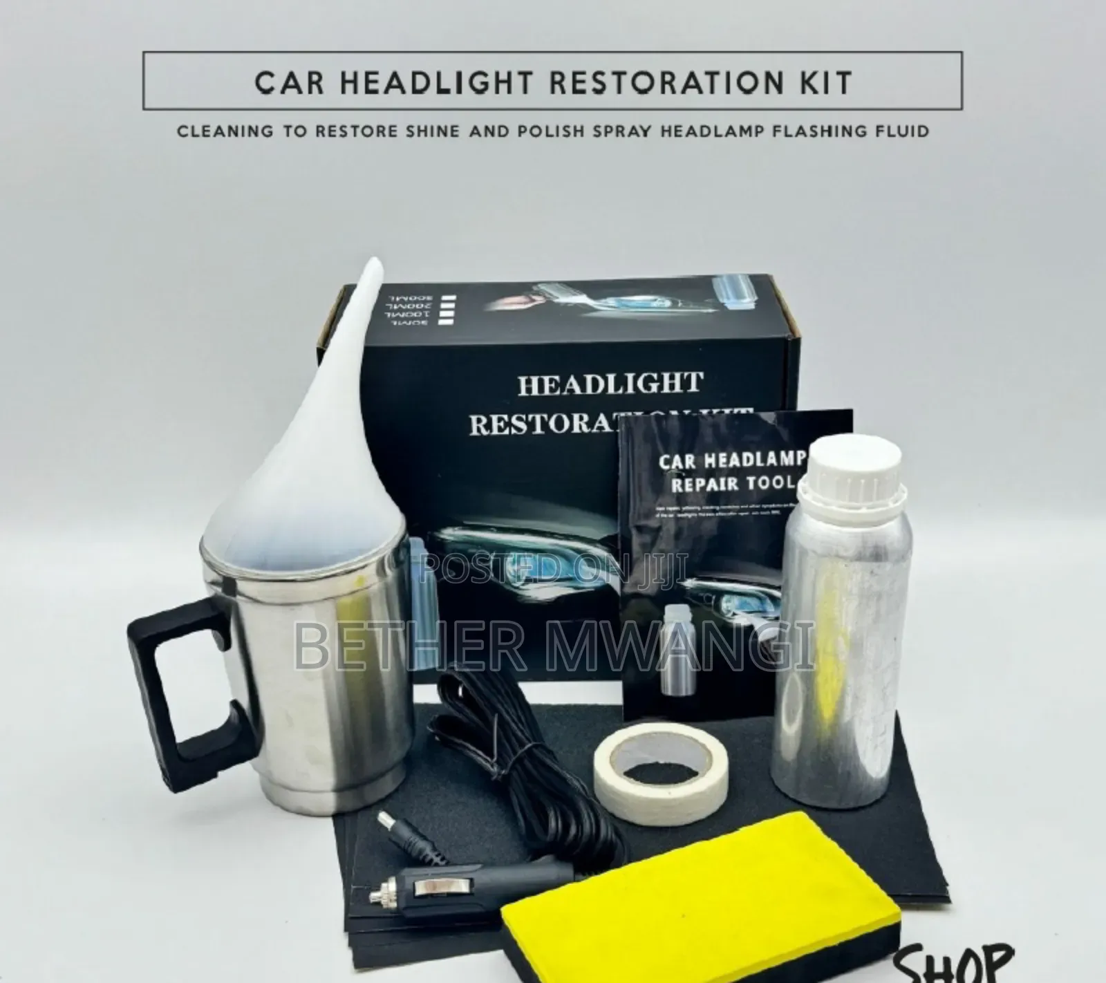 Car Headlight Restoration Kit in Kenya