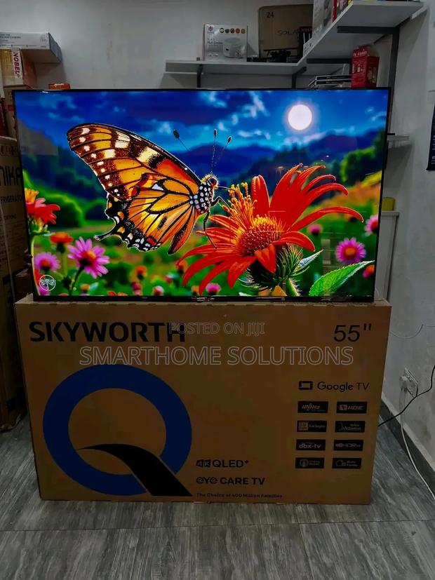 Skyworth 55" Qled Smart Tv,Google Os-Netflix - main view