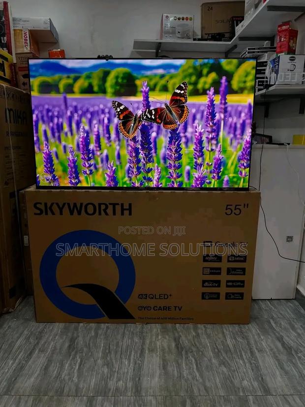 Skyworth 55" Qled Smart Tv,Google Os-Netflix - thumbnail 2