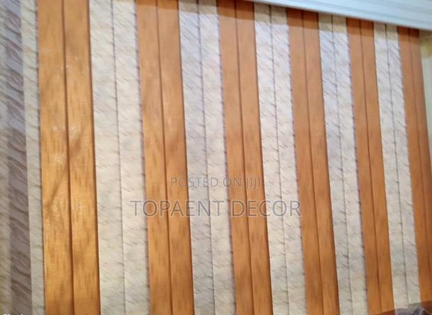 2 Colour Merge Modern Light Control Vertical Office Blinds - main view