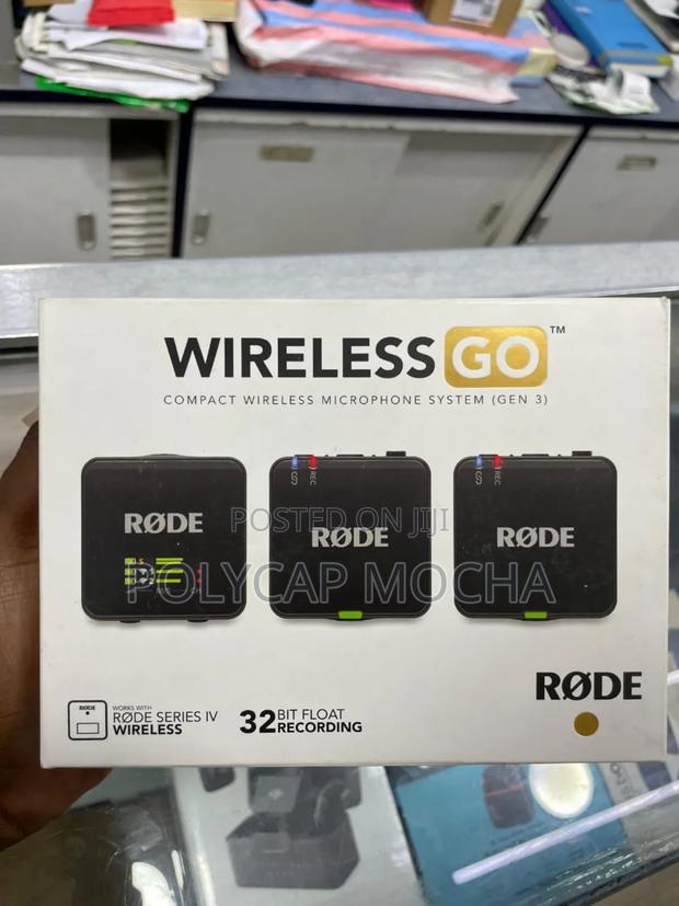 Rode Wireless Go (Gen 3) 2-Person Compact Digital Wireless Microphone