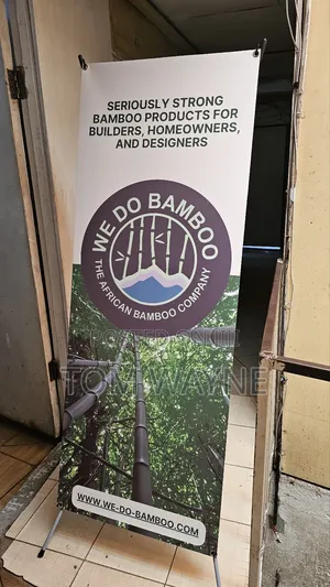 X Banner Printing Banner With Light Stand and Bag