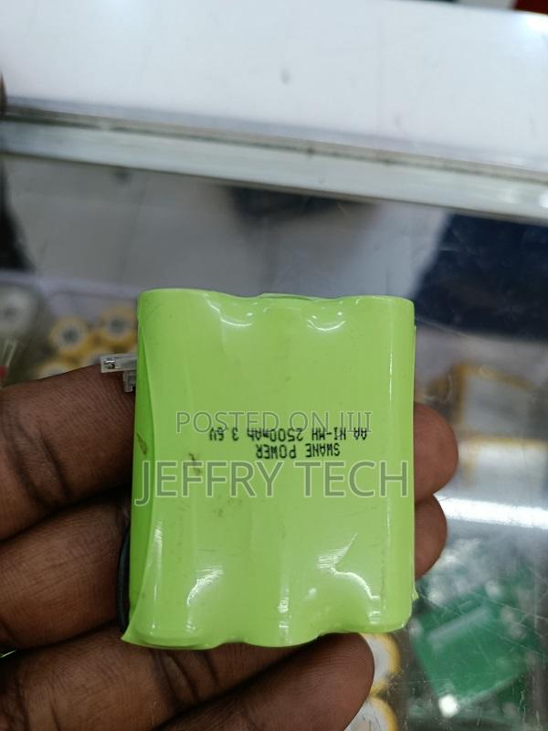 3.6v 2500mah Aa Ni-Mh Rechargeable Battery Pack 2-Wire - main view