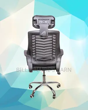 Minimal Secretarial Mesh Chair | Steel Frame