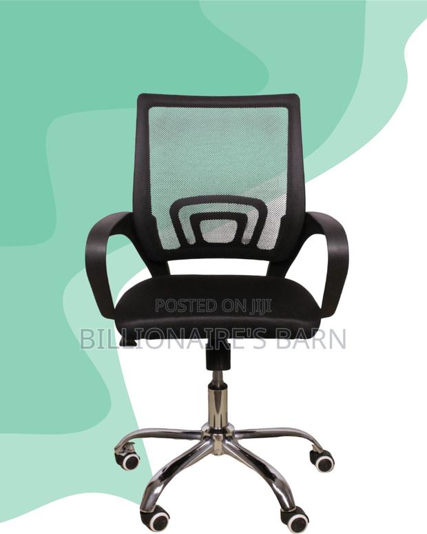 Secretarial Mesh Office Chair (Comfy) — Moving Fast - thumbnail 3