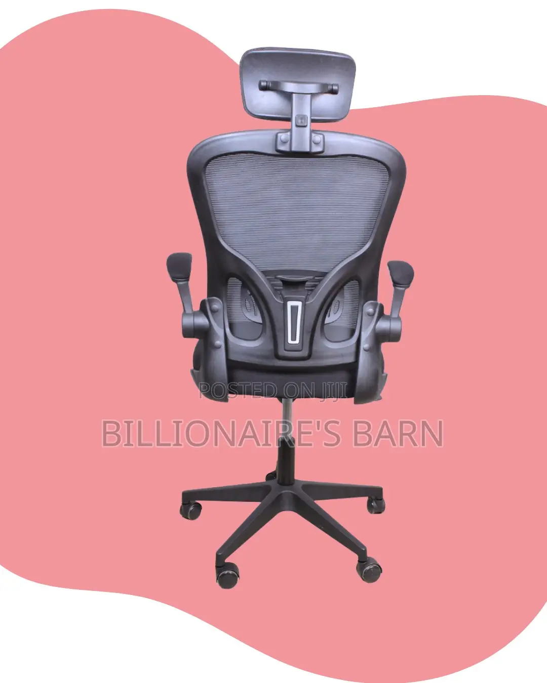 Stylish Grey Ergonomic Office Chair — Ideal for Long Zoom Sessions