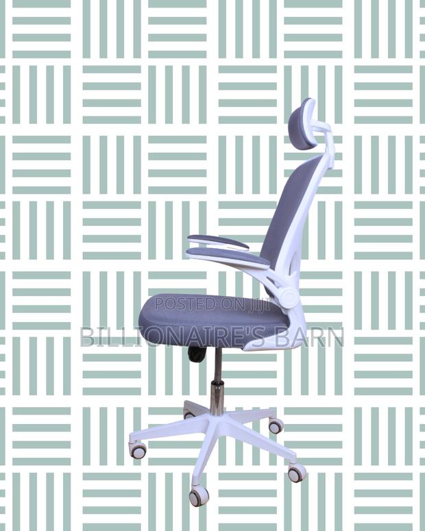 Ergonomic White Ergonomic Office Chair | Tilt Lock Mechanism