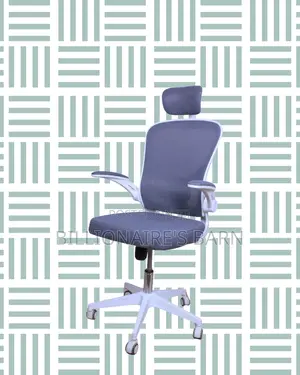 Ergonomic White Ergonomic Office Chair | Tilt Lock Mechanism