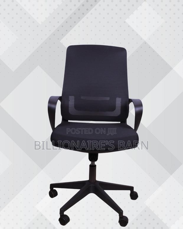 Black Ergonomic Mesh Office Chair (Modern) — Price Drop Today - thumbnail 3