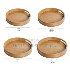 Big Size 4 in 1 Bamboo Trays