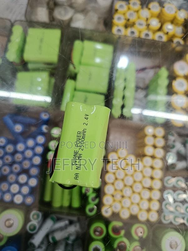 Rechargeable Battery Ni-Mh Aa With Cable 2.4v 2500mah