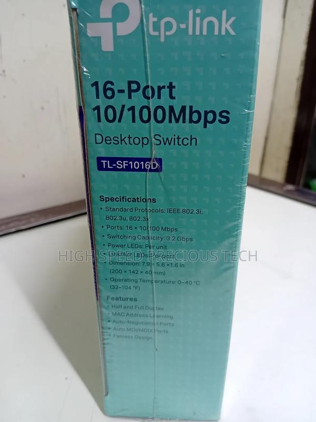 Tplink 16port Switch 10/100mbps - thumbnail 2