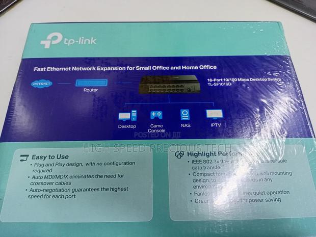 Tplink 16port Switch 10/100mbps - thumbnail 3