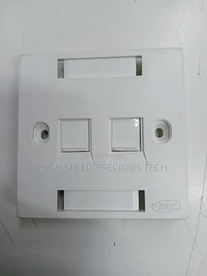Network Faceplate and Modules Cat6 Dual