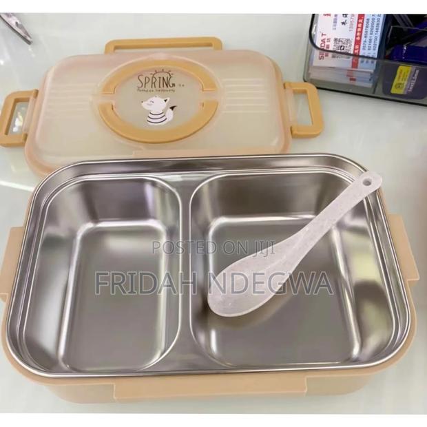 Bento Lunch Box With 2 Compartment and Soup Container - main view