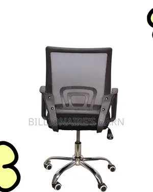 Secretarial Mesh Office Chair | Ergonomic Steel Frame