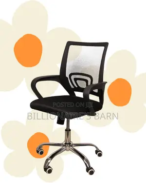 Secretarial Mesh Office Chair (Sleek) — Fast Seller