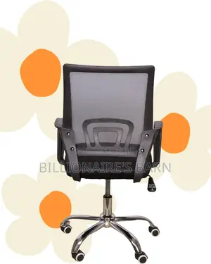 Secretarial Mesh Office Chair (Sleek) — Fast Seller