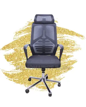 Sleek High Back Mesh Office Chair — Ideal for Long Zoom Sessions