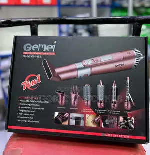 Gemei 7in1 Hot Hair Styler