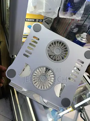 Rotating Laptop Stand V4.1 With Dual Cooling Fan