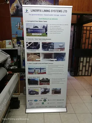 Modern Broadbase Roll-up Banner Printing