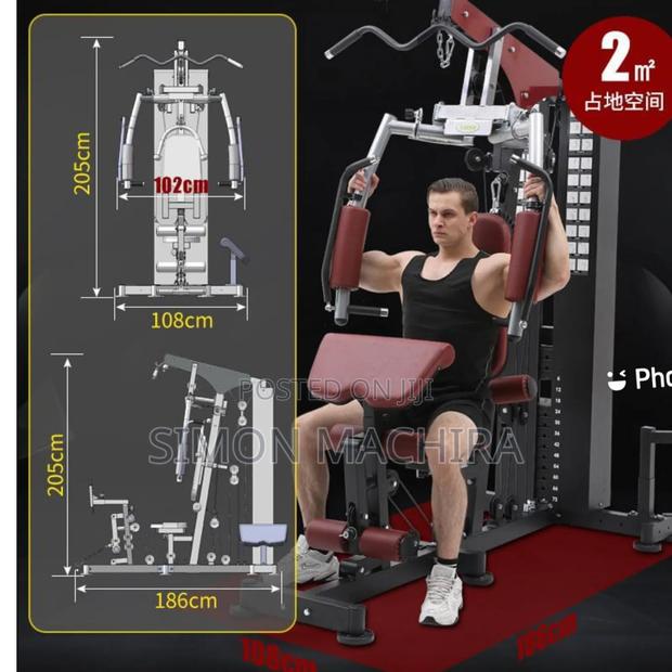 2 Station Multi- Gym With Leg Press - thumbnail 2