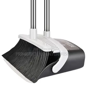Modern Broom and Dustpan