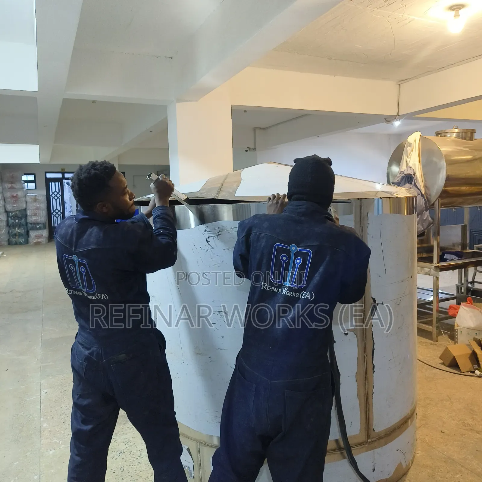 Stainless Steel Structures Fabrications - Tanks General