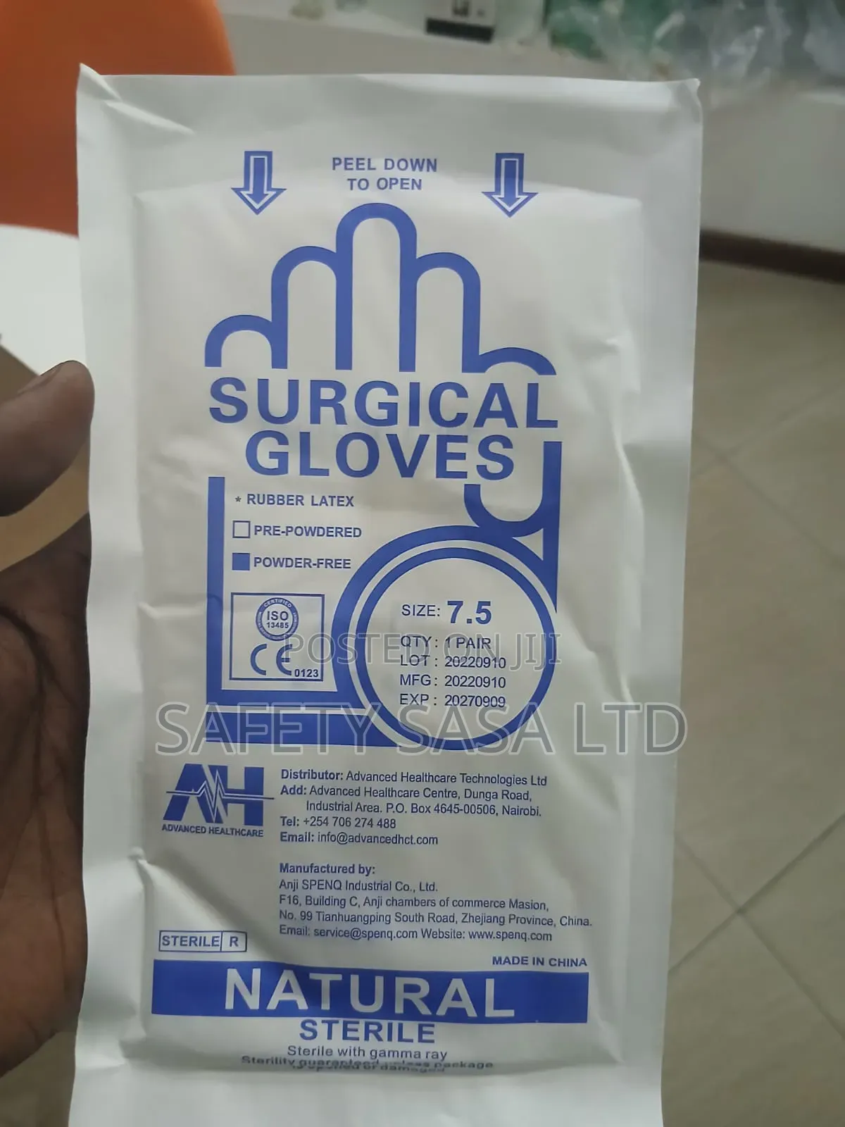 Latex Sterile Surgical Gloves