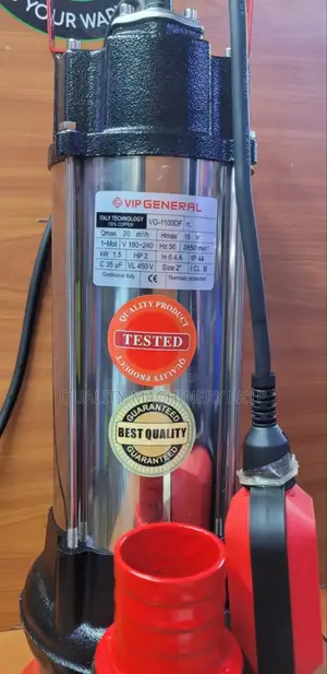 2hp H Max 15mtrs Sewage General Submersible Water Pump