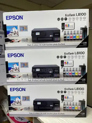 Epson Ecotank L8100 A4 Inktank Photo Printer
