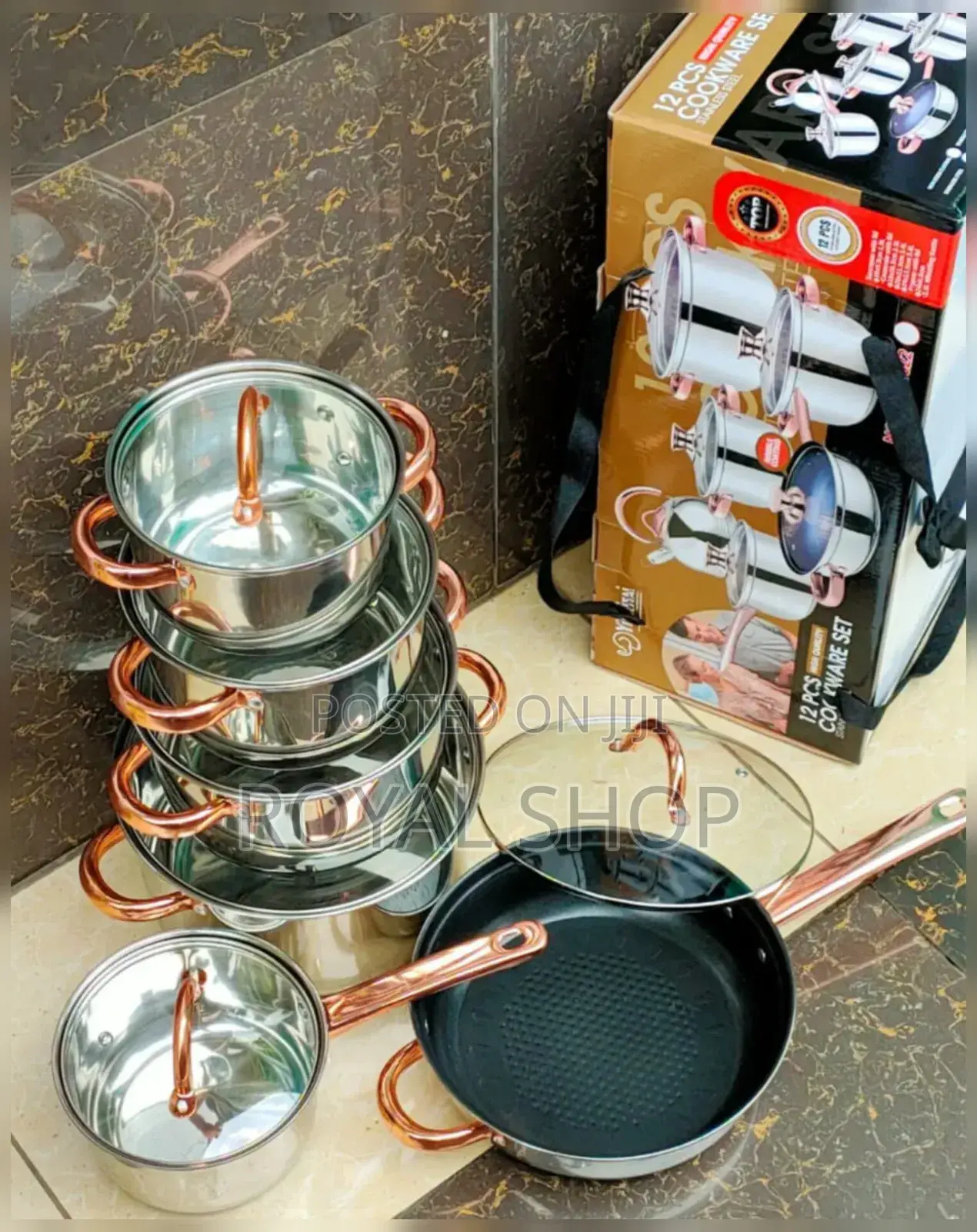 Yemitei 12pcs Cook Ware Set