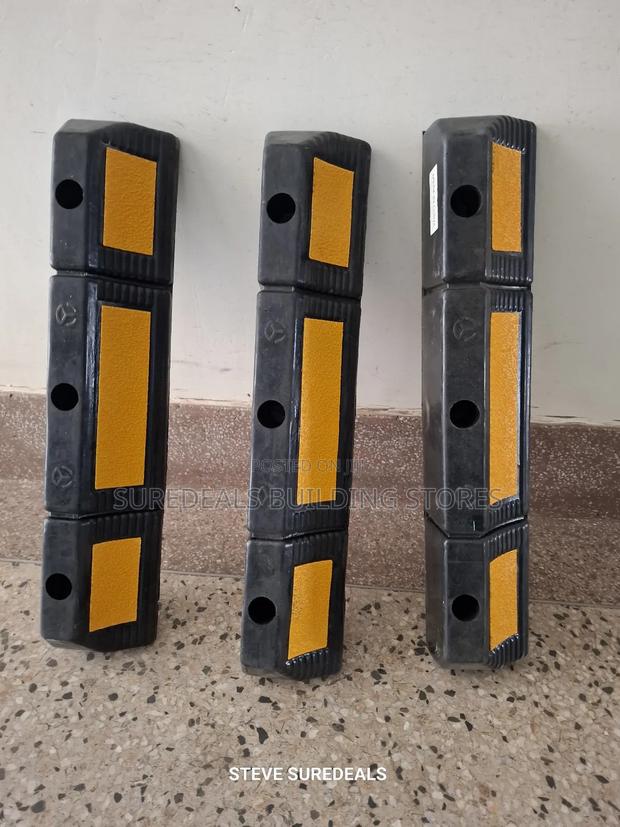 Rubber Car Wheel Stopper. - main view