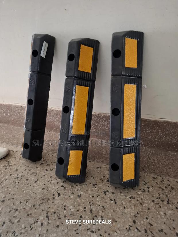 Rubber Car Wheel Stopper. - thumbnail 3