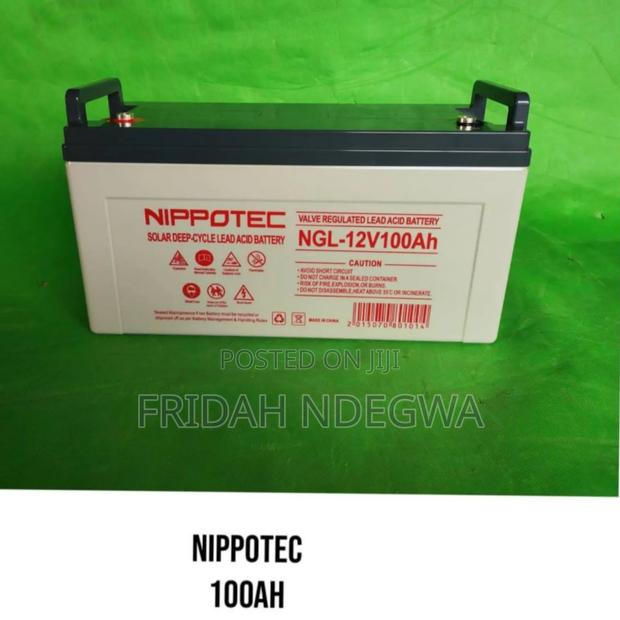 Nippotec 100ah Battery - main view