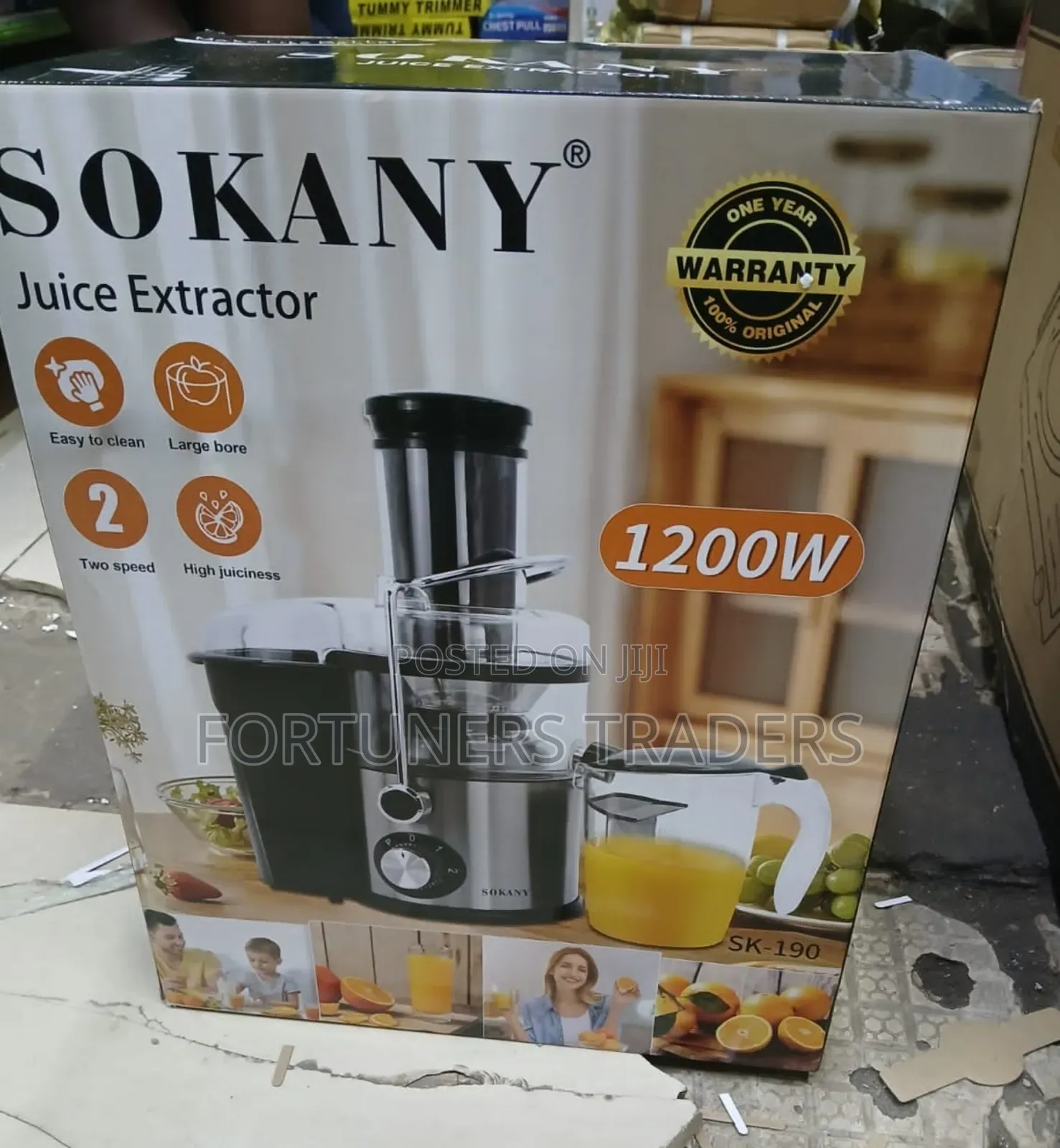 Heavy Duty Juice Extractor 1200w
