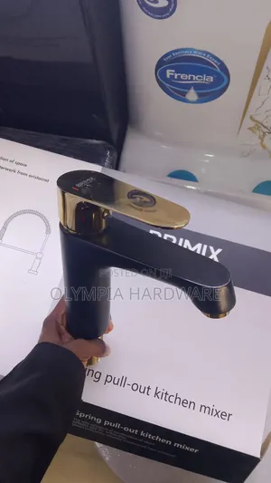 Brimix Basin Mixer (Gold/Black)