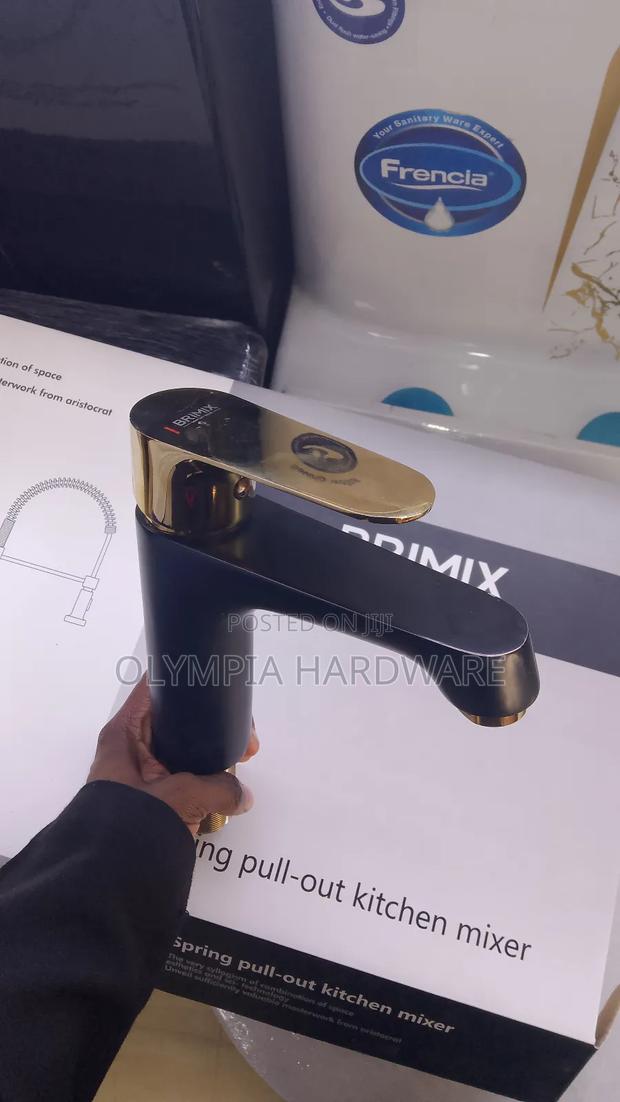 Brimix Basin Mixer (Gold/Black)