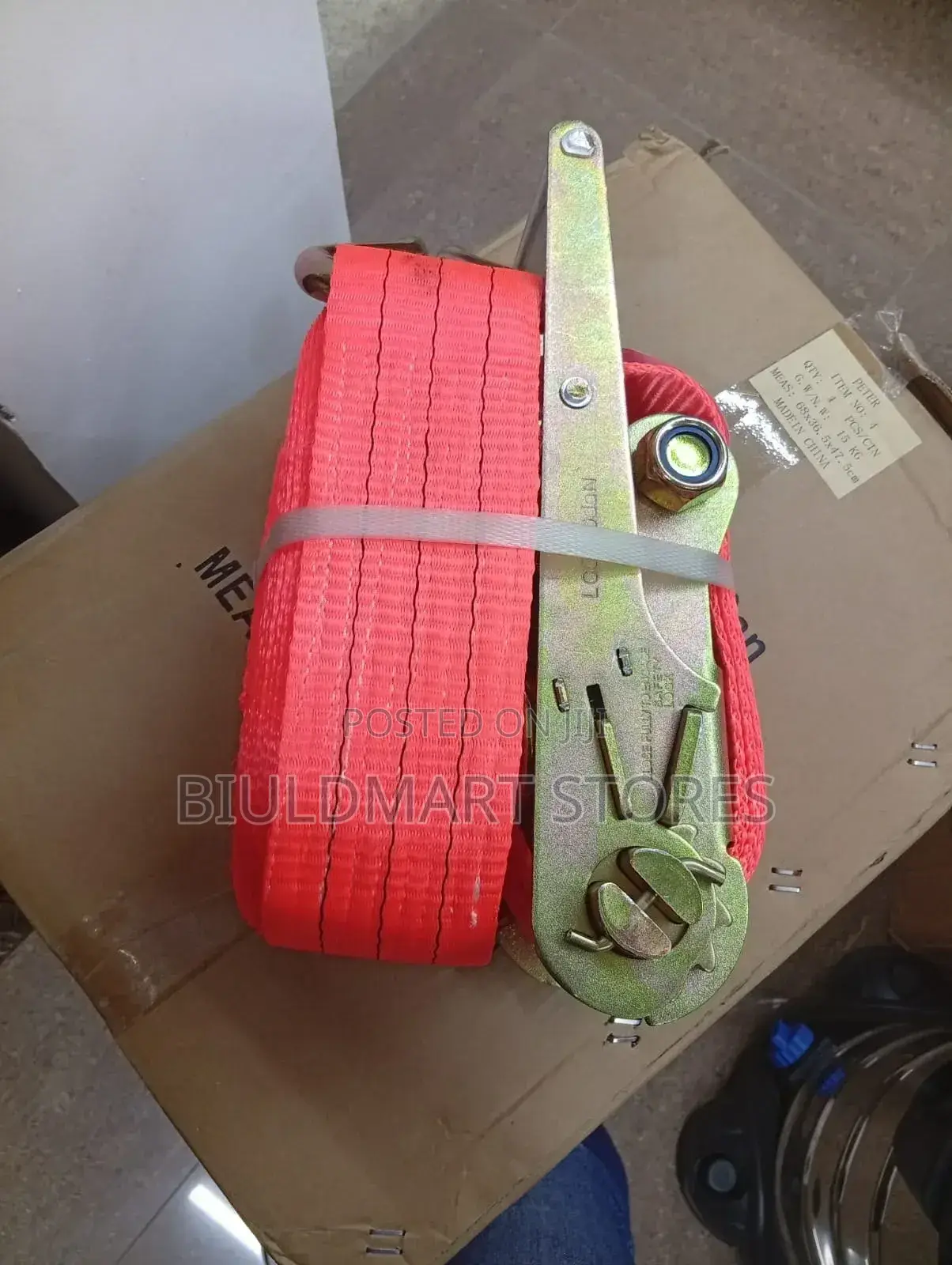 Industrial Ratchet Tie Down Strap