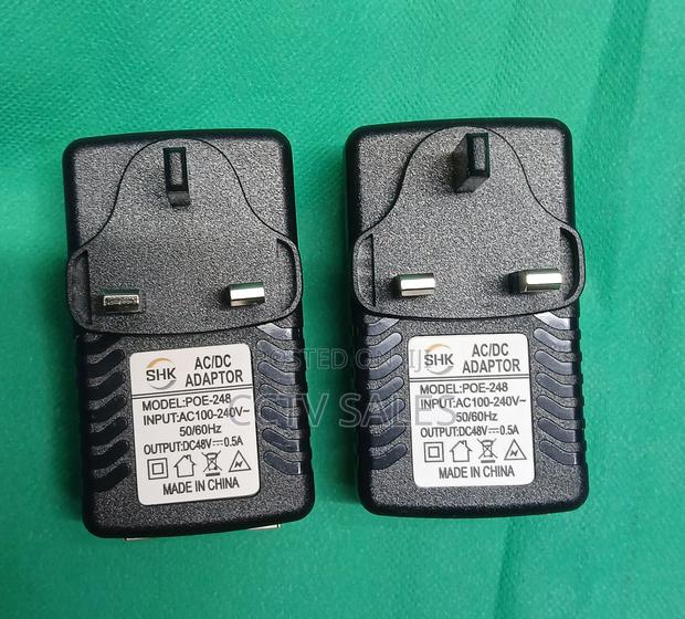 Ac 100-240 V 50/60hz 48v 0.5a Poe Injector Power Over Ethernet Adapter