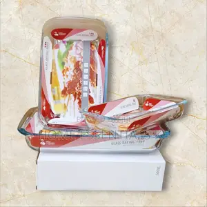Glass Baking Trays 3pcs Set