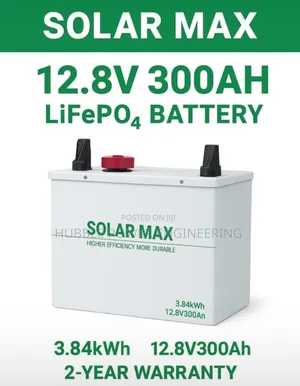 12.8v 300ah Lithium Battery Quality Solarmax 2 Year Warranty