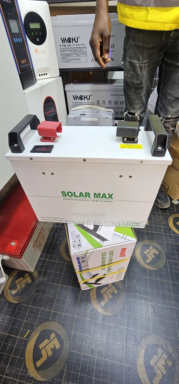12.8v 300ah Lithium Battery Quality Solarmax 2 Year Warranty