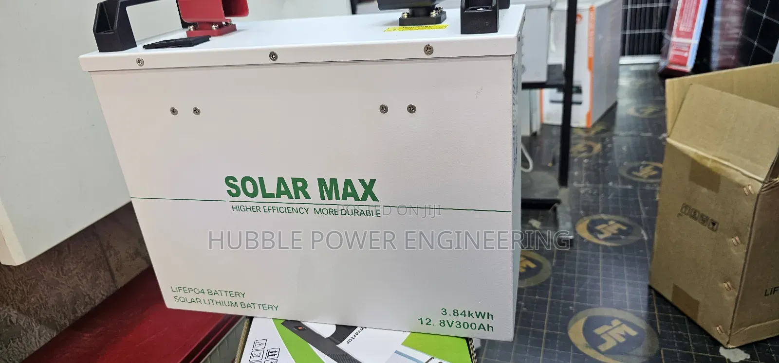 12.8v 300ah Lithium Battery Quality Solarmax 2 Year Warranty