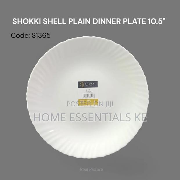 Shokki Shell Plain Dinner Plate –10.5" - main view