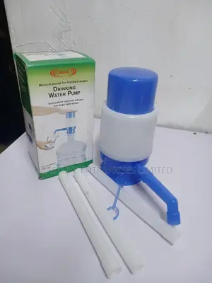 Manual Hand Press Water Dispenser Designed for Bottled Water.
