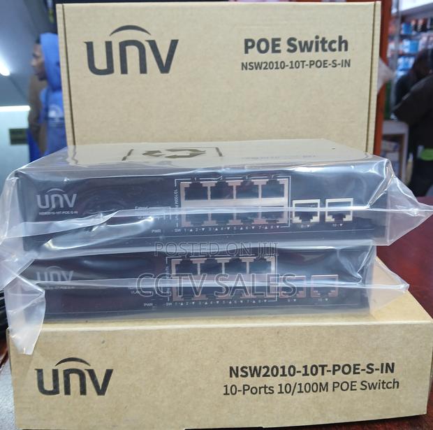 Uniview Poe Switch-Unv 8port Poe Switch 100mbps - main view
