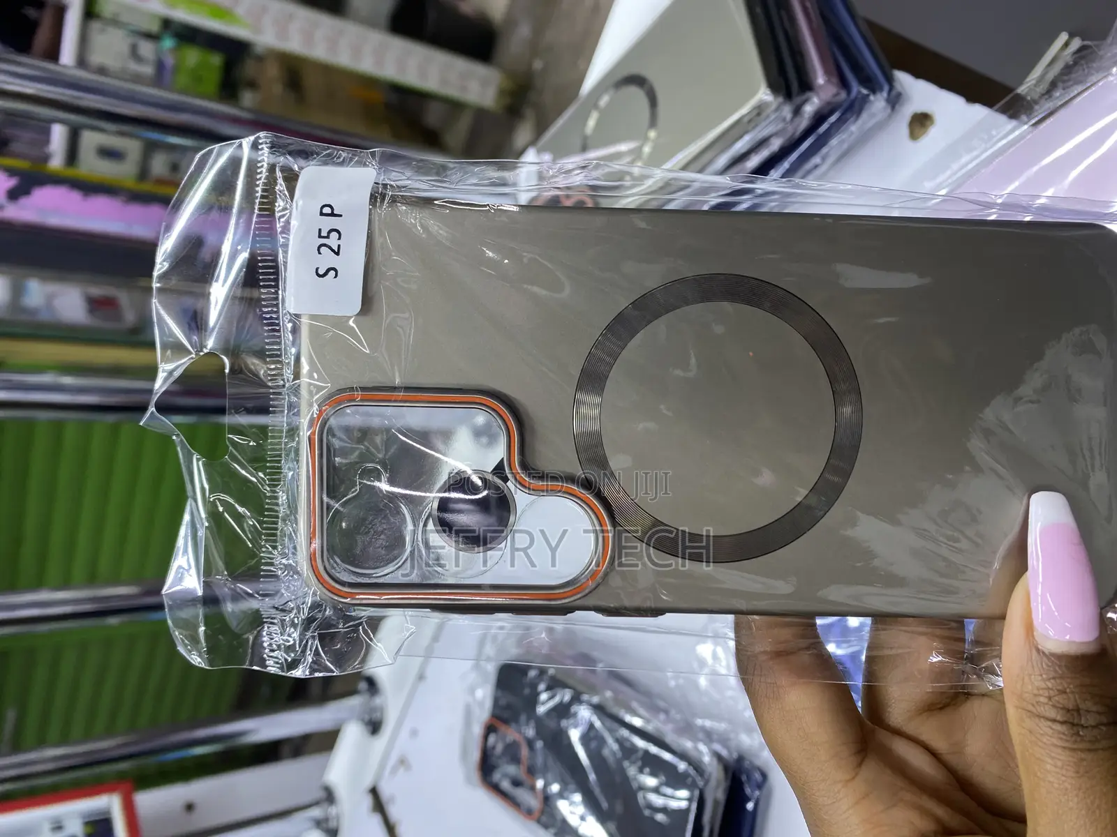 Aswet Magnetic Case With Lense Protector for Samsung Galaxy S25 Plus